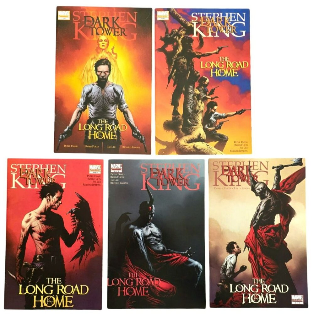 Stephen King Dark Tower Comic Books The Long Road Home #1-5 Horror Dark Fantasy